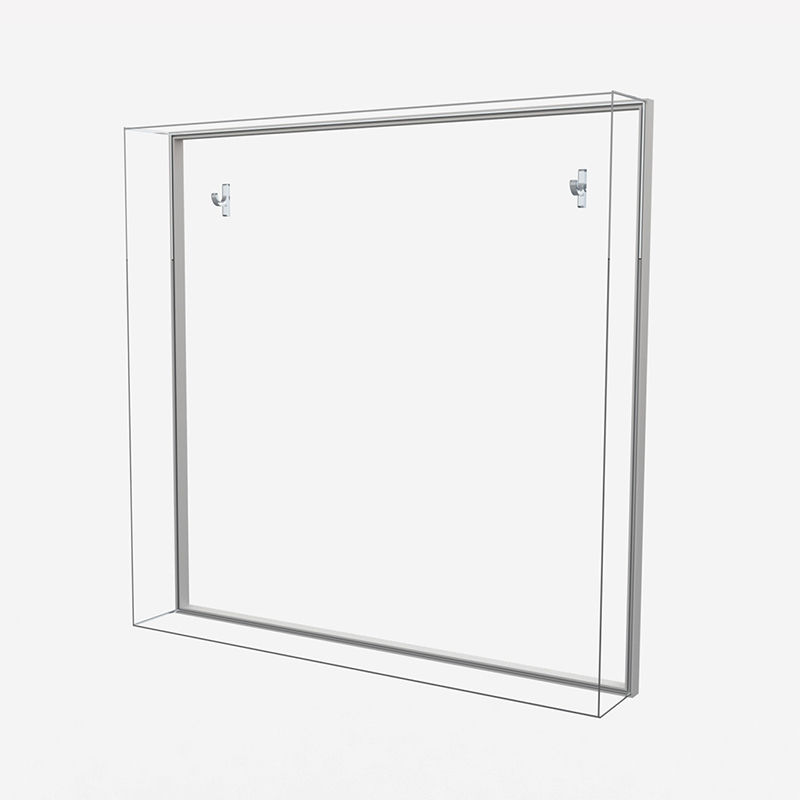 Prachotěsná vitrína na prapor nebo zástavu